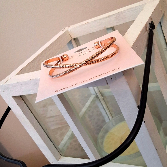💥SALE💥Lauren Conrad NWT Rose Gold Adjustable Bracelet - Picture 4 of 4